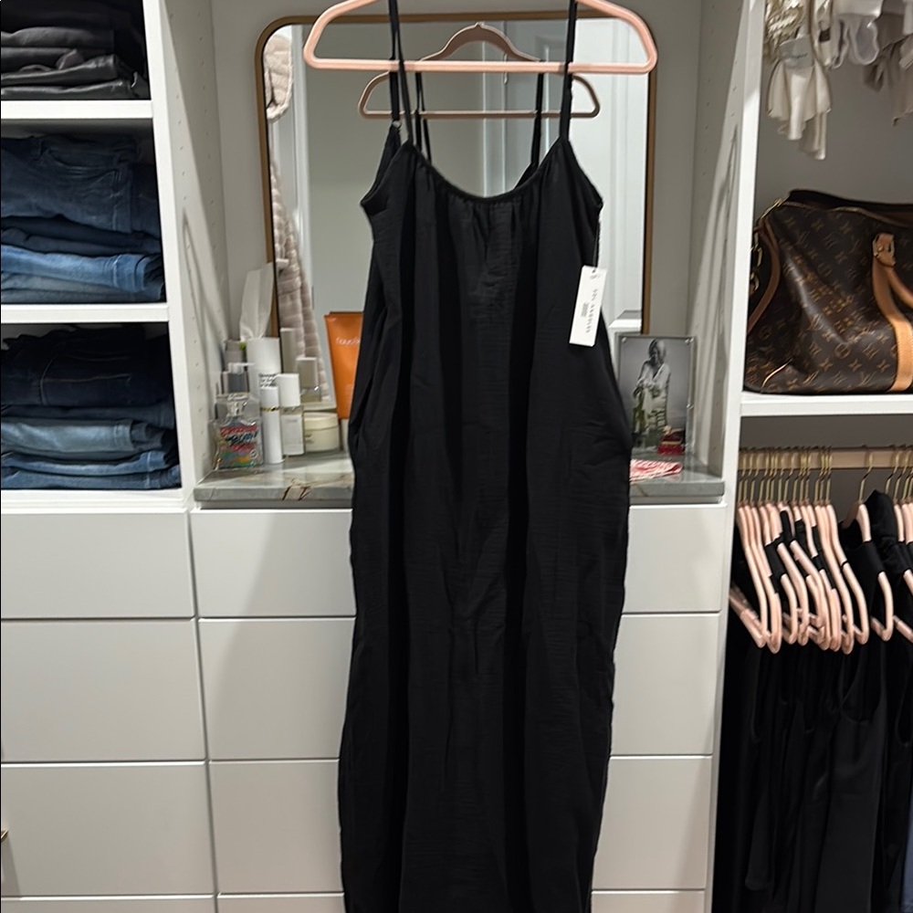 Sol Angeles Black Sleeveless Sundress